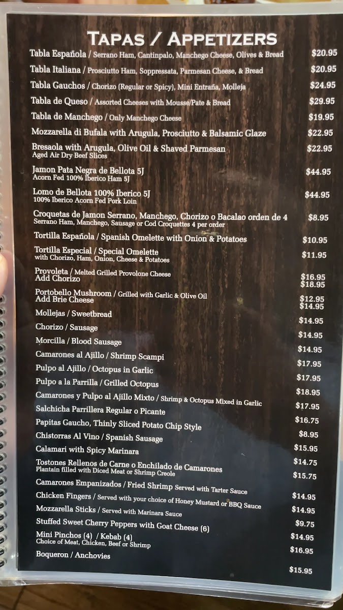 Gauchos Gourmet Market Menu - Image 4